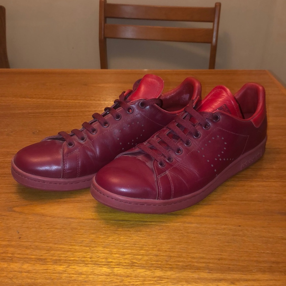 Adidas Stan Smith Raf Simons “red velvet”
